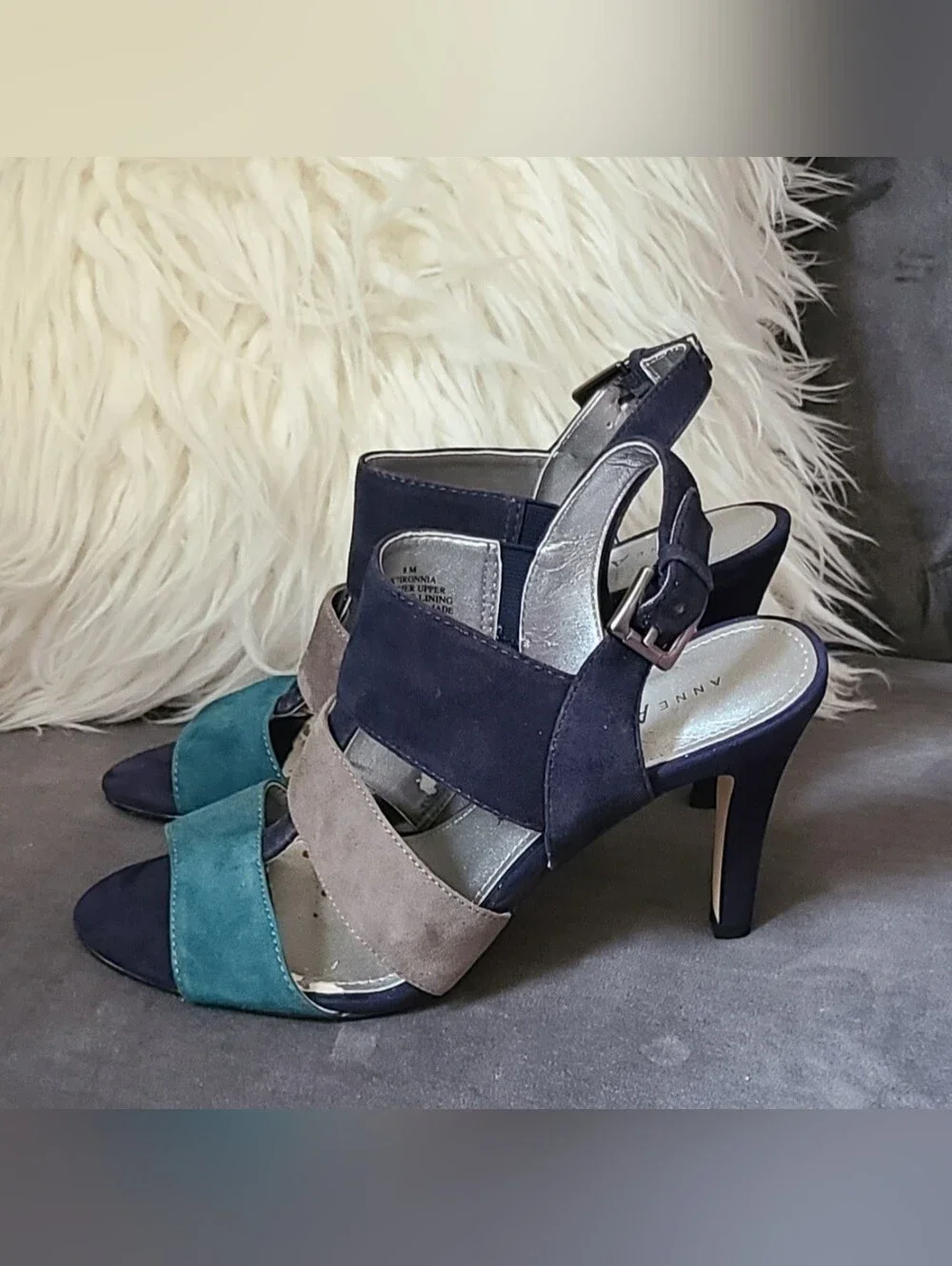 Anne Klein Suede Heels